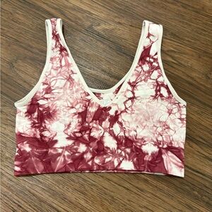 Forever 21 tie dye sports bra